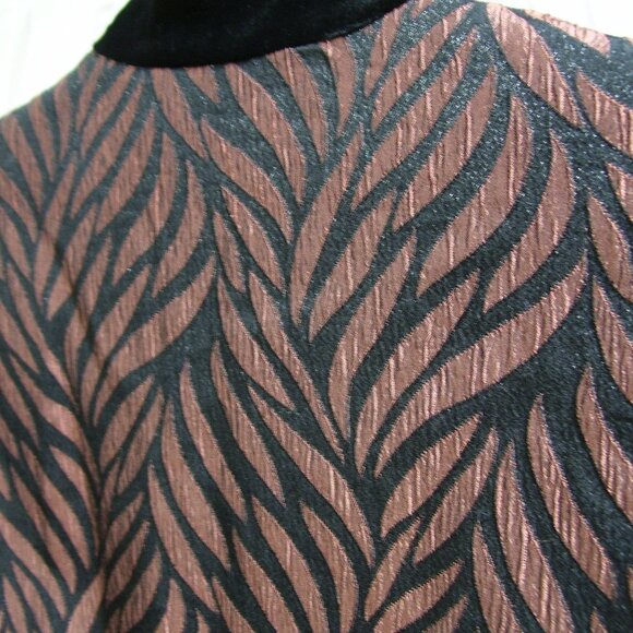 Drapers and Damon Chocolate Brown Black Jacket  Size L  NWOT - Picture 3 of 6